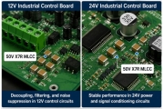 50V X7R MLCC Selection Guide for 12V/24V Industrial Control Boards